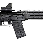 161490 JTS Shotgun M12AKT2.1 M12AK T1 12 Gauge Semi-Auto 5+1 (2.75") 3" 18.70" Chrome-Lined Barrel, Black, M-Lok Handgaurd, Fixed Stock, Adj. Gas Block, 3 Chokes, Includes Red Dot