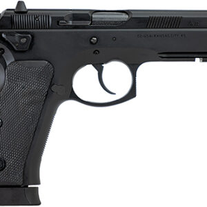 CZ-USA SP-01 Tactical 9mm pistol, 4.6 inch barrel, black polycoat finish, two 19-round magazines.