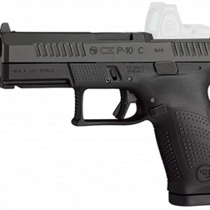CZ-USA P-10 C 9mm compact optic-ready suppressor-ready pistol, black