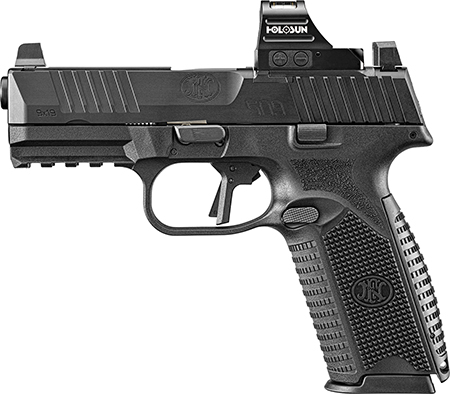 FN 509 MRD 9mm pistol with Holosun 407C optic and two 17rd magazines