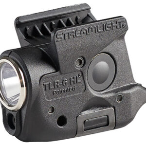 Streamlight 69344 TLR-6 HL Gun Light  Black 300 Lumens White LED/Red Laser Sig Sauer P365/P365 XL