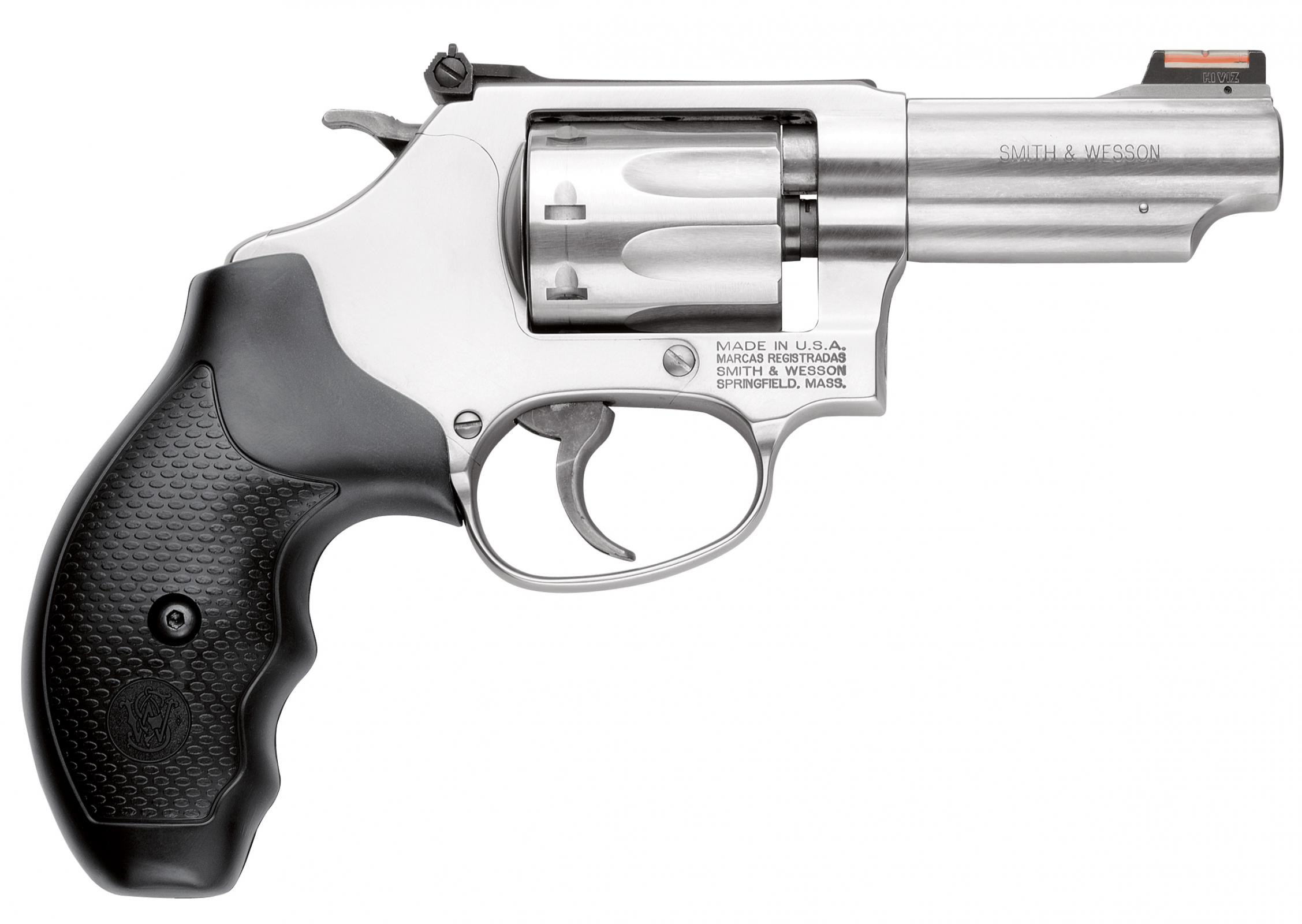 Smith & Wesson Model 63 .22 LR stainless 3 inch barrel 8-round revolver