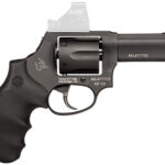 162666 Taurus 2-327P31CHNS 327 Defender T.O.R.O Small Frame 327 Federal Mag 6rd 3" Matte Black Steel Barrel, Cylinder & Optic Ready Frame, Black Rubber Grip