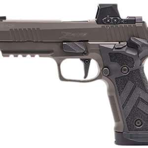 Sig Sauer P226 X-Five Legion 9mm pistol with ROMEO-X reflex sight and 4.4 inch barrel in Legion Gray
