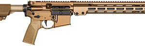 Geissele Super Duty MOD1 16 inch 5.56 NATO rifle in desert dirt color