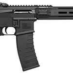 163643 Kriss USA DM22CBL04 DMK22C Arca Full Size 22 LR 25+1 16.50" Black Nitride Steel Threaded Barrel, Black Aluminum Receiver, Arca Swiss Handguard, Black Synthetic 6 Position Stock