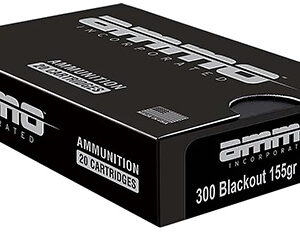 Ammo Inc 300B155BTHPA20 Match  300 Blackout 115 gr Boat Tail Hollow Point 20 Per Box/ 10 Case