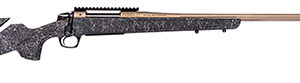 CVA Cascade Long Range Hunter 7mm Rem Mag 24 inch fluted threaded Cerakote barrel Black w Smoked Bronze Web stock