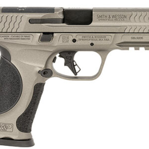 Smith & Wesson 14161 M&P M2.0 *CA Compliant Full Size Frame 9mm Luger 10+1 4.63" Black Steel Barrel, Gray Optic Cut/Serrated Steel Slide, Gray Aluminum Frame w/Picatinny Rail, Black Polymer Grip