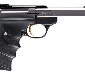 Browning 051409490 Buck Mark Standard *CA Compliant 22 LR 10+1 5.50" Slab Side Barrel, Stainless Serrated SS Slide, Matte Black Aluminum Frame, Finger Grooved Black Ultragrip RX Grip