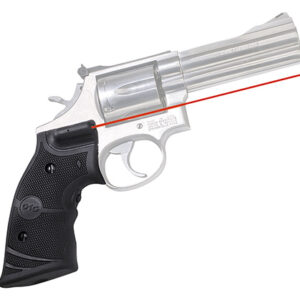 Crimson Trace 011290 LG-308 Lasergrips  Black Red Laser Smith & Wesson K & L Frames Round Butt