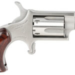 18878 North American Arms 22LRGBG Mini-Revolver 22 LR 5 rd 1.13" Barrel, Stainless Steel Barrel/Cylinder/Frame, Exclusive Wood Boot Grip