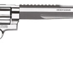 19123 Smith & Wesson 170262 Performance Center Model 460 XVR 460 S&W Mag 5rd 10.50" with Rail Barrel Overall Stainless Stainless Steel with Black Polymer Grip Includes Muzzle Brake