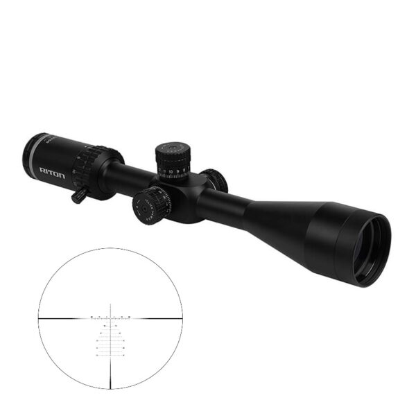 1conquerffp6b64 RITON OPTICS X1 CONQUER 6-24X50 1" R3 FFP