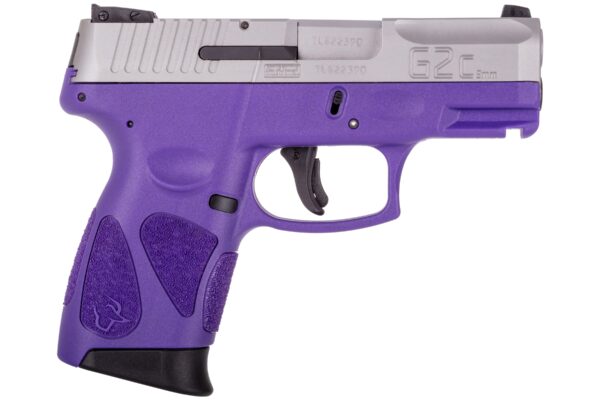 1g2c93912dpr9aca scaled TAURUS G2C 9MM SS/DARK PURPLE 12+1