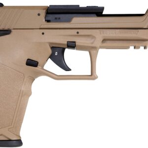 Taurus TX22 Competition .22 LR pistol in Flat Dark Earth (FDE) finish