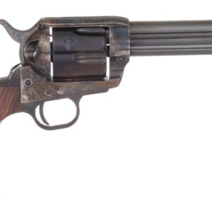 Taylors and Company 1873 SA Army Grip .357 Magnum revolver, blued finish with walnut Army grip, 5.5 inch barrel