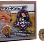 20853 HEVI-Shot HS43030 Dead Coyote 12 Gauge 3" 1 1/2 oz Tungsten T Shot 10 Per Box/ 10 Case