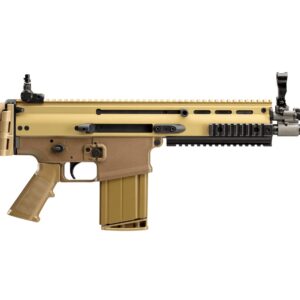 FN SCAR 17S 7.62x51 NATO flat dark earth 16.25 inch barrel side view