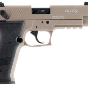 GSG FireFly .22 LR pistol tan frame 4.9 in threaded barrel 10+1 capacity