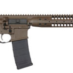 22206 LWRC ICA5RPBC14P Individual Carbine A5 5.56x45mm NATO 14.70" 30+1 Patriot Brown Black Adjustable Stock Black Magpul MOE+ Grip