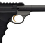 23071 Browning 051530490 Buck Mark Plus Practical 22 LR 10+1 5.50" Tapered Bull Barrel, Matte Black Optic Ready/Serrated Steel Slide, Matte Gray Aluminum Frame, Black Ultragrip RX Grips