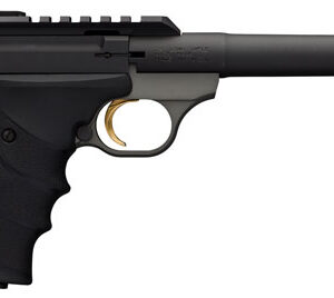Browning 051530490 Buck Mark Plus Practical 22 LR 10+1 5.50" Tapered Bull Barrel, Matte Black Optic Ready/Serrated Steel Slide, Matte Gray Aluminum Frame, Black Ultragrip RX Grips