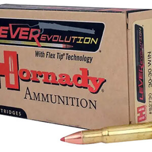 Hornady 82730 LEVERevolution  30-30 Win 160 gr Flex Tip eXpanding 20 Per Box/ 10 Case