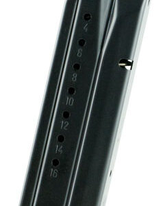 Smith & Wesson 3007345 M&P  17rd 9mm Luger Blued/Brown Floor Plate Steel
