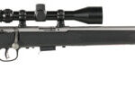 24148 Savage Arms 95200 93 FVSS XP 22 WMR Caliber with 5+1 Capacity, 21" Barrel, Matte Stainless Metal Finish, Matte Black Synthetic Stock & AccuTrigger Right Hand (Full Size) Includes 3-9x40mm Scope