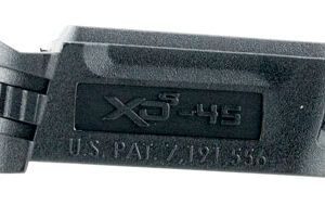 Springfield Armory XDS5001M Backstrap Sleeve  made of Polymer with Black Finish & 1 Piece Design for 45 ACP Springfield XD-S with #1 Backstrap & 3.30"-4" Barrel