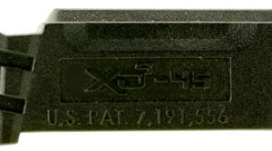 Springfield Armory XDS5002M Backstrap Sleeve  made of Polymer with Black Finish & 1 Piece Design for 45 ACP Springfield XD-S with #2 Backstrap & 3.30"-4" Barrel