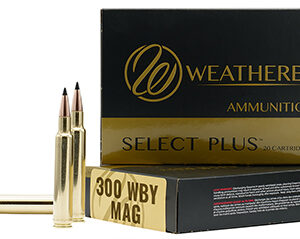 Weatherby B300180TTSX Select Plus  300 Wthby Mag 180 gr Barnes Tipped TSX Lead Free 20 Per Box/ 10 Case