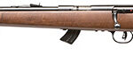 24841 Savage Arms 50702 Mark II GL 22 LR Caliber with 10+1 Capacity, 19" Barrel, Matte Blued Metal Finish, Satin Hardwood Stock & AccuTrigger Left Hand (Youth)