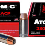 26055 Atomic Ammunition 00453 Pistol Precision Craft 380 ACP 90 gr Hollow Point 20 Per Box/ 10 Case