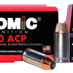 26079 Atomic Ammunition 00414 Pistol Precision Craft 380 ACP 90 gr Hollow Point 50 Per Box/ 10 Case