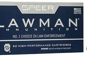 Speer 53885 Lawman Training Clean-Fire 45 ACP 230 gr Total Metal Jacket Round Nose 50 Per Box/ 20 Case