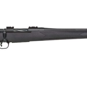 Mossberg Patriot .30-06 Springfield bolt-action rifle with 22-inch fluted barrel and black synthetic stock