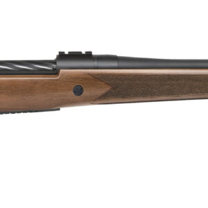 Mossberg Patriot .300 Winchester Magnum 24 in fluted threaded matte blued barrel with walnut stock