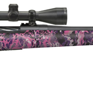 Mossberg Patriot Super Bantam 7mm-08 Rem 20-inch fluted barrel Muddy Girl Wild synthetic stock