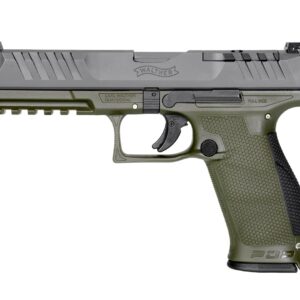 WALTHER ARMS PDP 9MM FS 5" BLK/GRN 18+1 OR