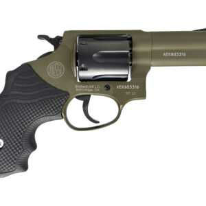 Rossi RP63 .357 Magnum revolver 3-inch barrel Sniper Green Cerakote black rubber grips