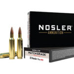 30228 Nosler 60016 Match Grade 22 Nosler 77 gr Custom Competition Hollow Point Boat Tail 20 Per Box/ 10 Case