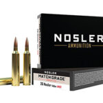 30229 Nosler 51288 Match Grade 26 Nosler 140 gr Custom Competition Hollow Point Boat Tail 20 Per Box/ 10 Case