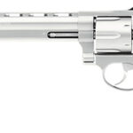 31508 Taurus 2-440089 44 44 Rem Mag Caliber with 8.37" Ported Barrel, 6rd Capacity Cylinder, Overall Matte Finish Stainless Steel, Finger Grooved Black Rubber Grip & Adjustable Rear Sight