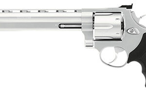 Taurus 44 .44 Magnum revolver 8.38 in ported stainless with black rubber grip, 6-round