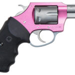 3215 Charter Arms 52230 Pathfinder Lite Pink Lady Small 22 LR, 8 Shot 2" Matte Stainless Steel Barrel & Cylinder, Pink Aluminum Frame w/Black Finger Grooved Rubber Grip, Exposed Hammer