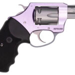 3216 Charter Arms 52240 Pathfinder Lite Lavender Lady Small 22 LR, 8 Shot, 2" Matte Stainless Steel Barrel & Cylinder, Lavender Aluminum Frame w/Black Finger Grooved Rubber Grip, Exposed Hammer