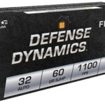 33458 Fiocchi 32APHP Defense Dynamics 32 ACP 60 gr Jacket Hollow Point 50 Per Box/ 20 Case