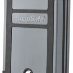 34060 SnapSafe 75212 TrekLite Lock Box XL Key Entry Gray Polycarbonate Holds 1 Handgun